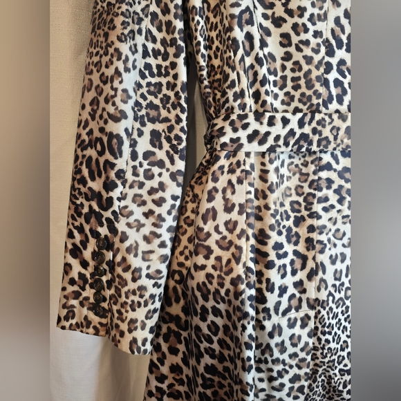 Searle Leopard Print Jacket Rare? Size 12 Baddie Sexy Unique Stunning - Picture 9 of 14